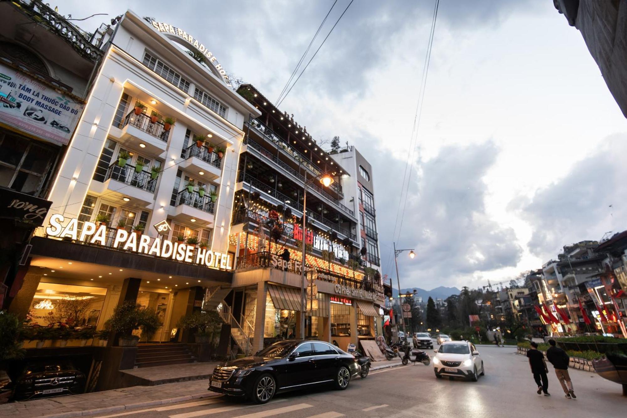 Sapa Paradise Hotel Exterior foto